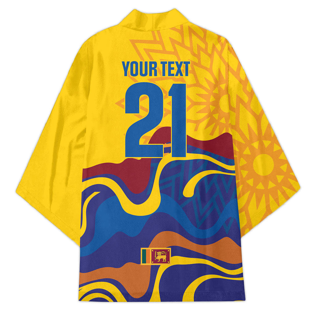 World Cricket Custom Sri Lanka Kimono Lion with Sword Api Dinamu!