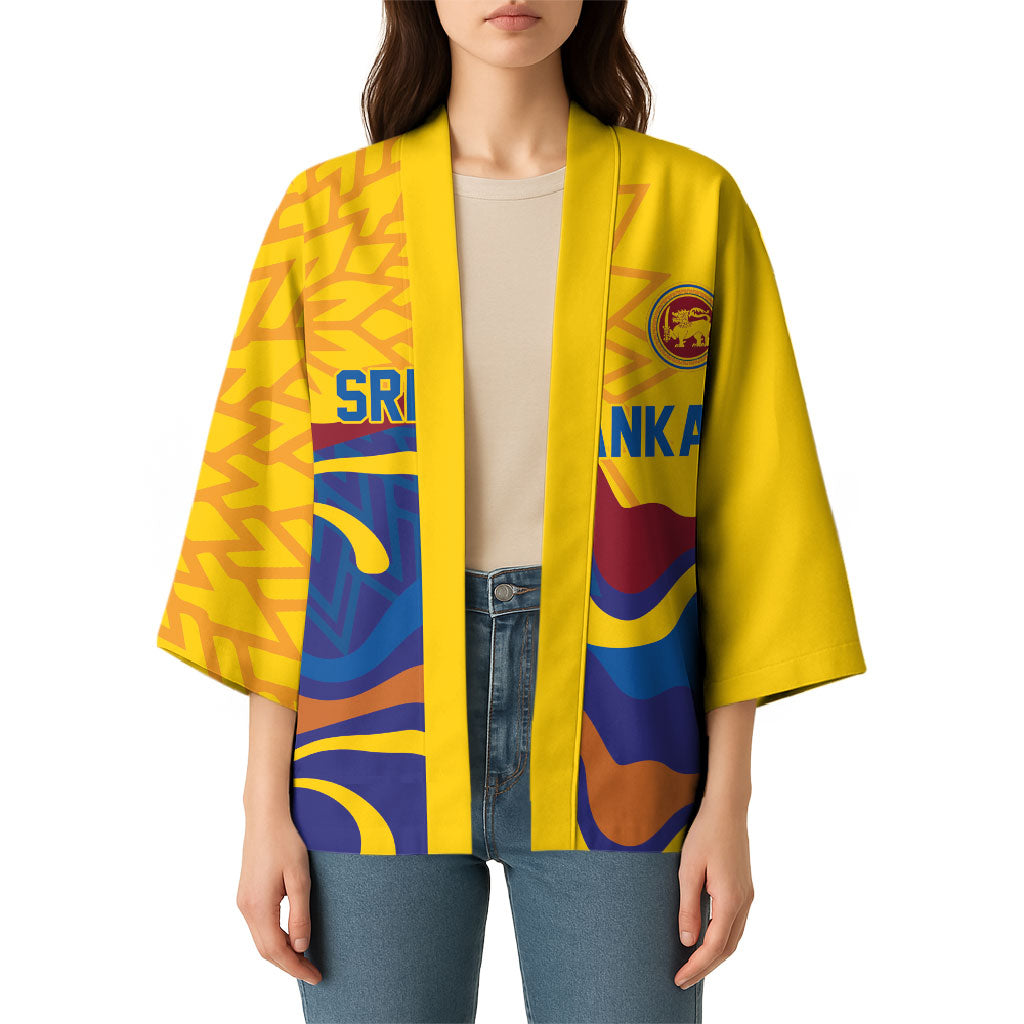 World Cricket Custom Sri Lanka Kimono Lion with Sword Api Dinamu!