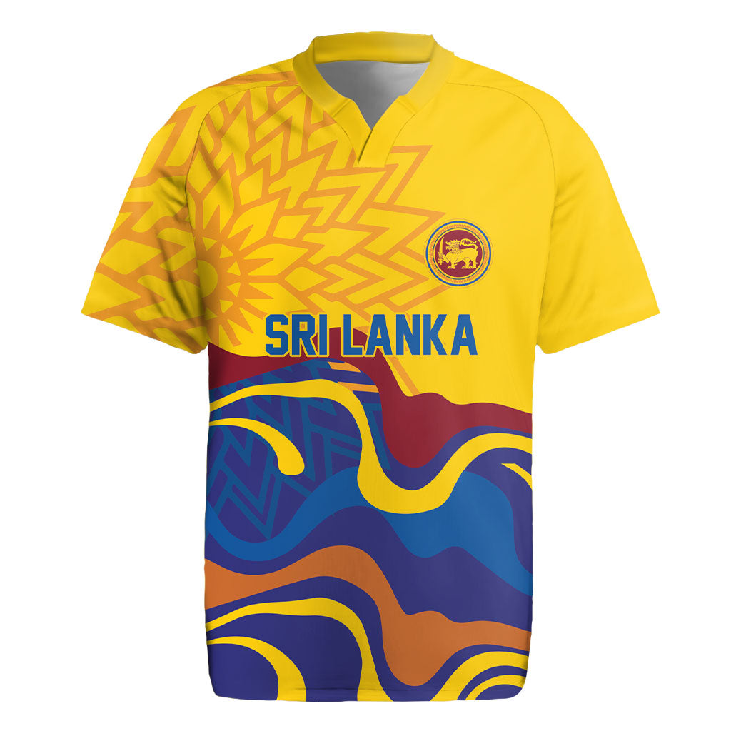 World Cricket Custom Sri Lanka Rugby Jersey Lion with Sword Api Dinamu!