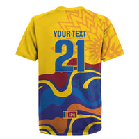 World Cricket Custom Sri Lanka Rugby Jersey Lion with Sword Api Dinamu!