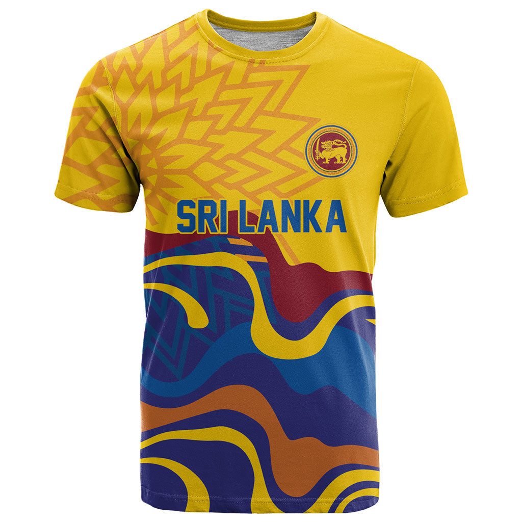 World Cricket Custom Sri Lanka T Shirt Lion with Sword Api Dinamu!