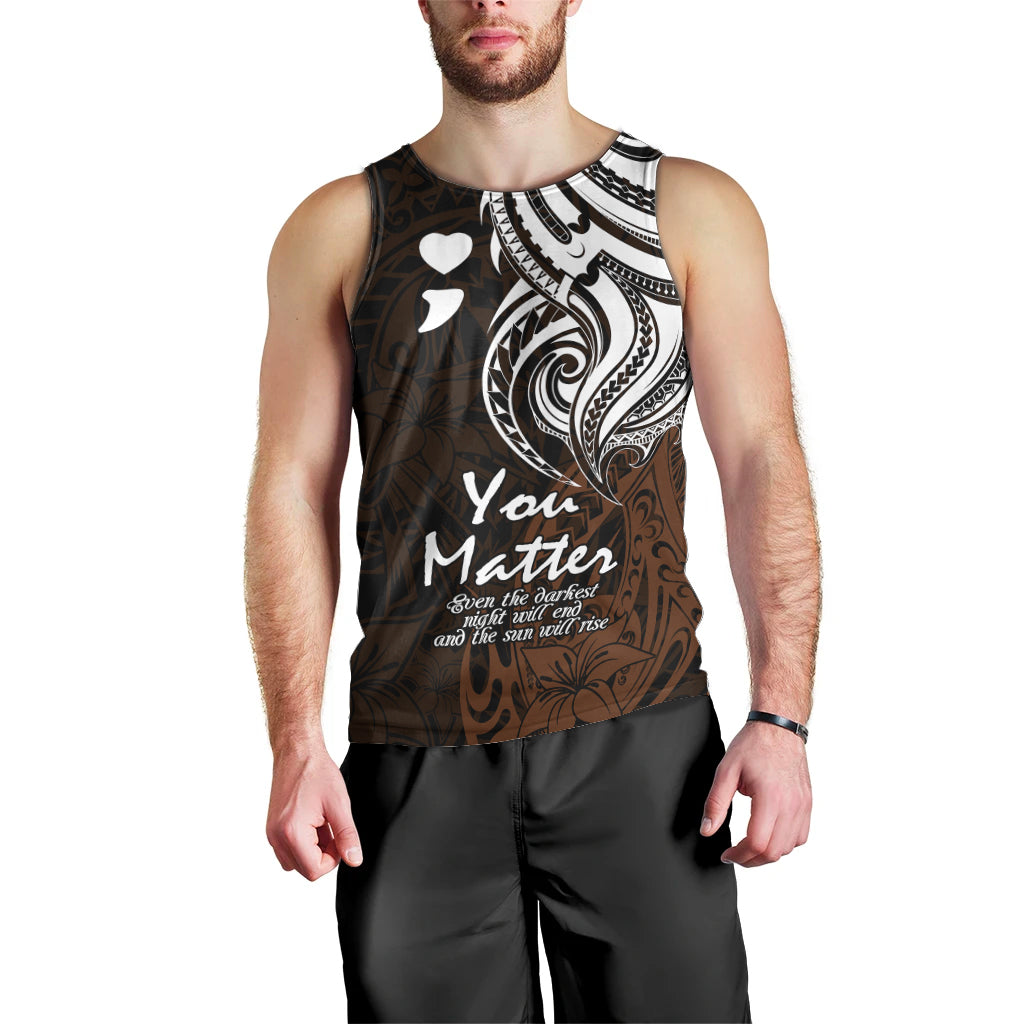 your-matter-suicide-prevention-men-tank-top-gold-polynesian-tribal