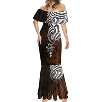 Your Matter Suicide Prevention Mermaid Dress Gold Polynesian Tribal - Wonder Print Shop