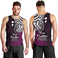 your-matter-suicide-prevention-men-tank-top-pink-polynesian-tribal