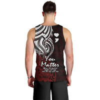 your-matter-suicide-prevention-men-tank-top-red-polynesian-tribal