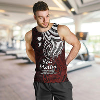 your-matter-suicide-prevention-men-tank-top-red-polynesian-tribal