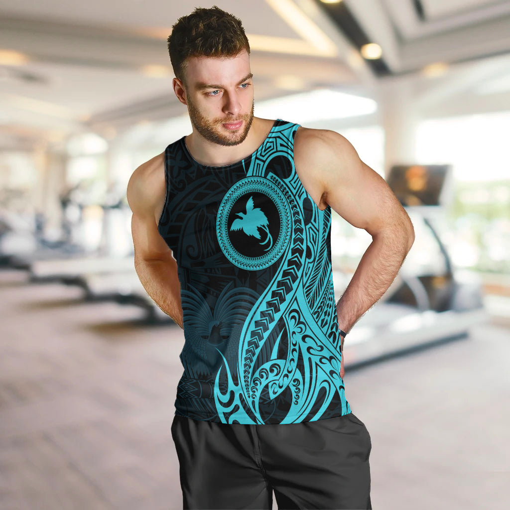 papua-new-guinea-island-men-tank-top-bird-of-paradise-with-aqua-polynesian-tribal