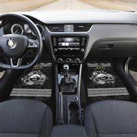 Personalized Caernarfonshire Sir Gaernarfon Car Mats Black Castle Tower Celtic-inspired - Wonder Print Shop