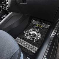 Personalized Caernarfonshire Sir Gaernarfon Car Mats Black Castle Tower Celtic-inspired - Wonder Print Shop