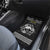 Personalized Caernarfonshire Sir Gaernarfon Car Mats Black Castle Tower Celtic-inspired - Wonder Print Shop