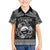 Personalized Caernarfonshire Sir Gaernarfon Hawaiian Shirt Black Castle Tower Celtic-inspired - Wonder Print Shop