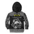 Personalized Caernarfonshire Sir Gaernarfon Kid Hoodie Black Castle Tower Celtic-inspired - Wonder Print Shop