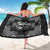 Personalized Caernarfonshire Sir Gaernarfon Sarong Black Castle Tower Celtic-inspired - Wonder Print Shop