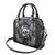 Personalized Caernarfonshire Sir Gaernarfon Shoulder Handbag Black Castle Tower Celtic-inspired - Wonder Print Shop
