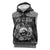 Personalized Caernarfonshire Sir Gaernarfon Sleeveless Hoodie Black Castle Tower Celtic-inspired - Wonder Print Shop