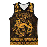 Personalized Caernarfonshire Sir Gaernarfon Basketball Jersey Gold Castle Tower Celtic-inspired - Wonder Print Shop