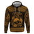 Personalized Caernarfonshire Sir Gaernarfon Hoodie Gold Castle Tower Celtic-inspired - Wonder Print Shop
