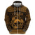 Personalized Caernarfonshire Sir Gaernarfon Hoodie Gold Castle Tower Celtic-inspired - Wonder Print Shop