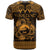 Personalized Caernarfonshire Sir Gaernarfon T Shirt Gold Castle Tower Celtic-inspired - Wonder Print Shop