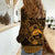 Personalized Caernarfonshire Sir Gaernarfon Women Casual Shirt Gold Castle Tower Celtic-inspired - Wonder Print Shop