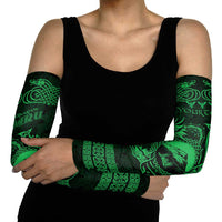 Personalized Caernarfonshire Sir Gaernarfon Arm Sleeves Green Castle Tower Celtic-inspired - Wonder Print Shop