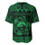 Personalized Caernarfonshire Sir Gaernarfon Baseball Jersey Green Castle Tower Celtic-inspired - Wonder Print Shop
