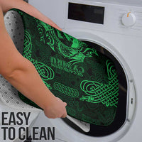 Personalized Caernarfonshire Sir Gaernarfon Bathroom Set Green Castle Tower Celtic-inspired - Wonder Print Shop