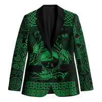 Personalized Caernarfonshire Sir Gaernarfon Blazer Green Castle Tower Celtic-inspired - Wonder Print Shop