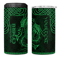Personalized Caernarfonshire Sir Gaernarfon 4 in 1 Can Cooler Tumbler Green Castle Tower Celtic-inspired - Wonder Print Shop