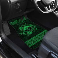Personalized Caernarfonshire Sir Gaernarfon Car Mats Green Castle Tower Celtic-inspired - Wonder Print Shop