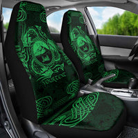 Personalized Caernarfonshire Sir Gaernarfon Car Seat Cover Green Castle Tower Celtic-inspired - Wonder Print Shop