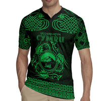 Personalized Caernarfonshire Sir Gaernarfon Rugby Jersey Green Castle Tower Celtic-inspired - Wonder Print Shop