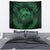 Personalized Caernarfonshire Sir Gaernarfon Tapestry Green Castle Tower Celtic-inspired - Wonder Print Shop