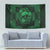 Personalized Caernarfonshire Sir Gaernarfon Tapestry Green Castle Tower Celtic-inspired - Wonder Print Shop
