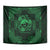 Personalized Caernarfonshire Sir Gaernarfon Tapestry Green Castle Tower Celtic-inspired - Wonder Print Shop