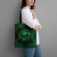 Personalized Caernarfonshire Sir Gaernarfon Tote Bag Green Castle Tower Celtic-inspired - Wonder Print Shop