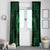 Personalized Caernarfonshire Sir Gaernarfon Window Curtain Green Castle Tower Celtic-inspired - Wonder Print Shop