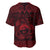 Personalized Caernarfonshire Sir Gaernarfon Baseball Jersey Red Castle Tower Celtic-inspired - Wonder Print Shop