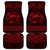 Personalized Caernarfonshire Sir Gaernarfon Car Mats Red Castle Tower Celtic-inspired - Wonder Print Shop