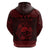 Personalized Caernarfonshire Sir Gaernarfon Hoodie Red Castle Tower Celtic-inspired - Wonder Print Shop