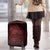 Personalized Caernarfonshire Sir Gaernarfon Luggage Cover Red Castle Tower Celtic-inspired - Wonder Print Shop