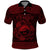 Personalized Caernarfonshire Sir Gaernarfon Polo Shirt Red Castle Tower Celtic-inspired - Wonder Print Shop