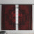 Personalized Caernarfonshire Sir Gaernarfon Window Curtain Red Castle Tower Celtic-inspired - Wonder Print Shop