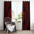 Personalized Caernarfonshire Sir Gaernarfon Window Curtain Red Castle Tower Celtic-inspired - Wonder Print Shop
