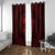 Personalized Caernarfonshire Sir Gaernarfon Window Curtain Red Castle Tower Celtic-inspired - Wonder Print Shop