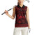 Personalized Caernarfonshire Sir Gaernarfon Women Sleeveless Polo Shirt Red Castle Tower Celtic-inspired - Wonder Print Shop