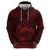 Personalized Caernarfonshire Sir Gaernarfon Zip Hoodie Red Castle Tower Celtic-inspired - Wonder Print Shop