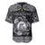 Personalized Cardiganshire Ceredigion Baseball Jersey Black Leaping Salmon Celtic-inspired - Wonder Print Shop