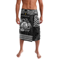 Personalized Cardiganshire Ceredigion Lavalava Black Leaping Salmon Celtic-inspired - Wonder Print Shop