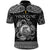 Personalized Cardiganshire Ceredigion Polo Shirt Black Leaping Salmon Celtic-inspired - Wonder Print Shop